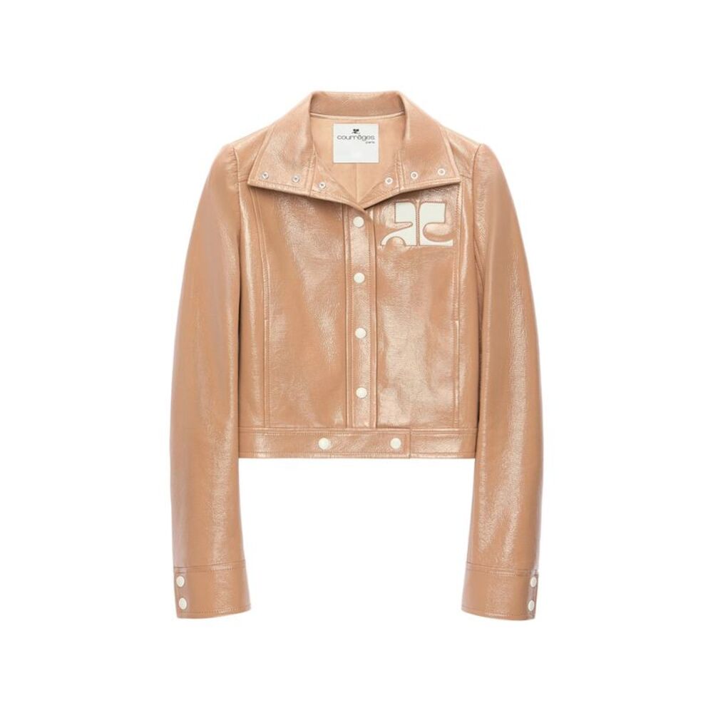 Courrèges Neutrals Jackets - Cropped Jackets Women